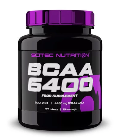 Scitec Nutrition BCAA 6400 Aminokwasy 375 tabl.