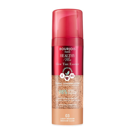 Healthy Mix Glow Tint Essence pielęgnująca esencja wyrównująca koloryt 03 Light Medium 30ml