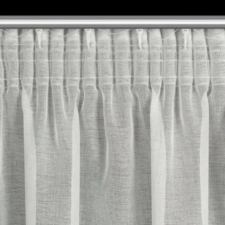 FIRANA GOTOWA MARION NA TAŚMIE 140 X 270 CM BIAŁY