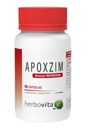 HERBOVITA Apoxzim - Laktoferyna + Laktoperoksydaza + Cynk na wsparcie odporności 60 kaps.
