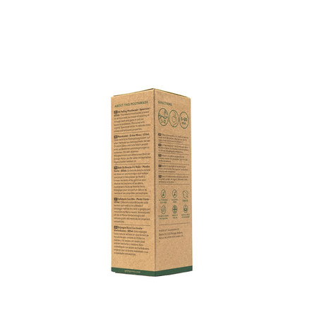 Georganics, Olej do płukania jamy ustnej, z naturalnym składem, do codziennej pielęgnacji, smak zielonej mięty, 100 ml