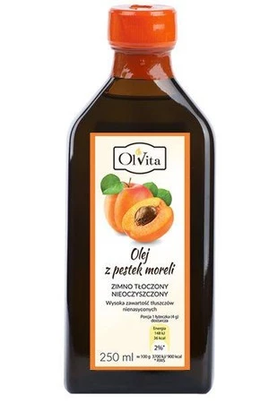 Olvita Olej Z Pestek Moreli Zimno Tłoczony 250Ml