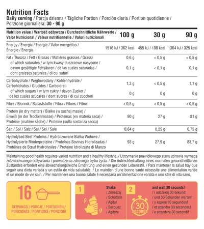 7Nutrition Protein Juice smak wiśnia-jabłko 500g