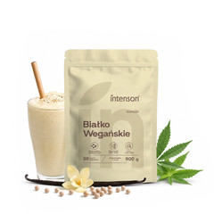 Intenson Wegańskie białko smak wanilia 900g