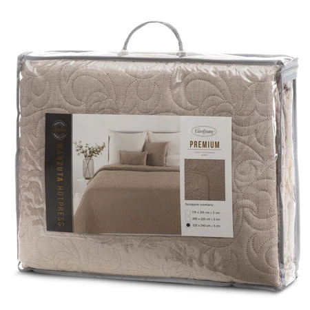 NARZUTA LEN 4 200 X 220 CM BEŻOWY