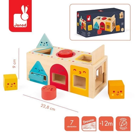 Janod Sorter figur geometrycznych