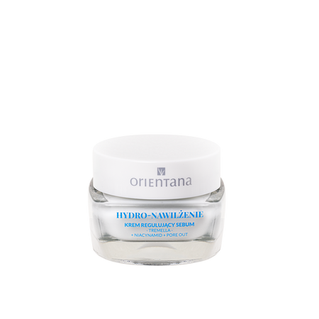 Orientana Hydro Nawilżenie Krem Regulujący Sebum Tremella Niacynamid Pore out, 50ml