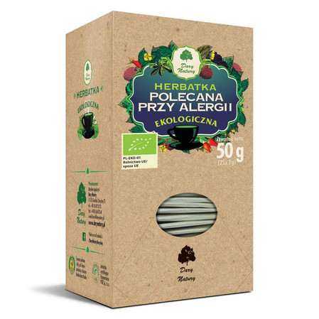 Dary Natury Herbatka Przy Alergii Eko 25X2G
