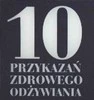 AL - Deska/podkładka szklana 10 przykazań