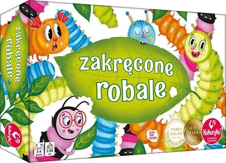 Zakręcone Robale gra KUKURYKU