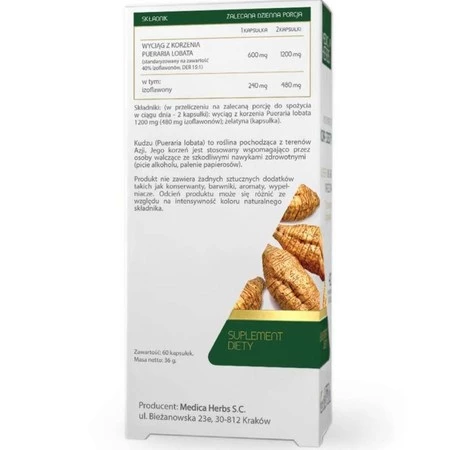Medica Herbs Kudzu 60 kaps