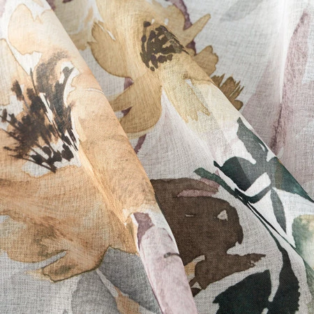 ZASŁONA GOTOWA D91 GRETA 140 X 250 CM BIAŁY