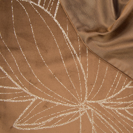 OBRUS BLINK 12 35 X 220 CM BRĄZOWY