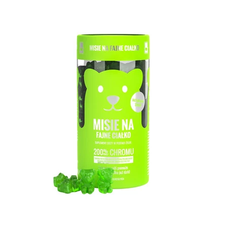 Noble Health Misie na fajne ciałko 60 żelek