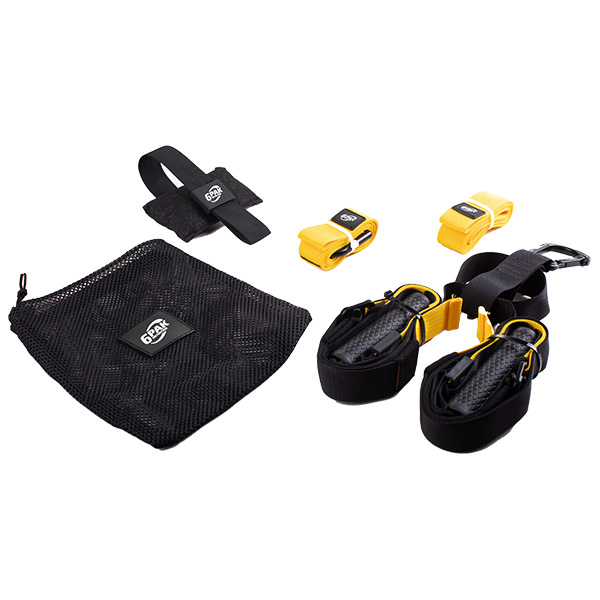 6PAK MULTI-WORKOUT STRAPS P3 032 YELLOW - Nabea.pl