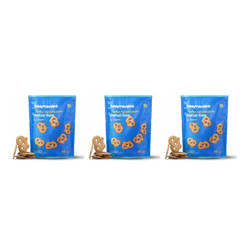 Zestaw: 3x Precelki cienkie z solą morską BIO 80 g