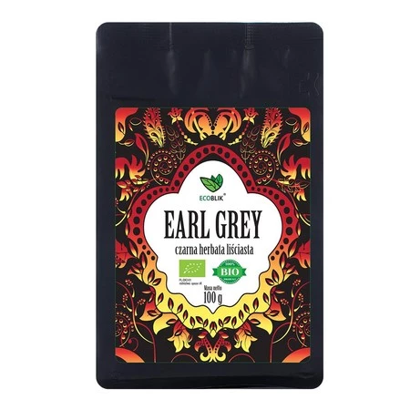 Ecoblik Herbata czarna EARL GREY 100g luz EKO