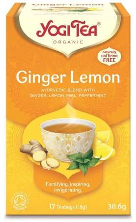 Yogi Tea Herbata Imbirowo cytrynowa 17X18g