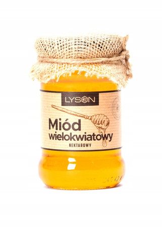 Łysoń Miód wielokwiatowy 400g