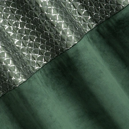 ZASŁONA GOTOWA MARGOT 140 X 250 CM CIEMNOZIELONY