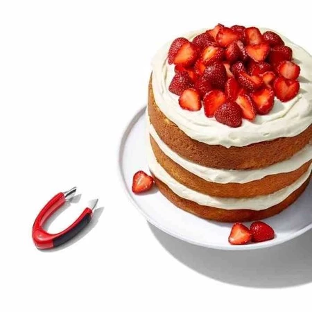 OXO-Szypułkownik do truskawek stalowy, Good Grips