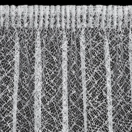 FIRANA GOTOWA AMANDA NA TAŚMIE 140 X 270 CM BIAŁY