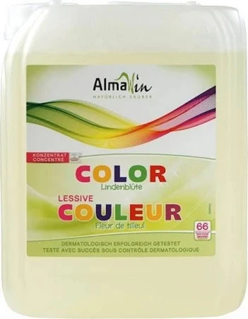 PŁYN DO PRANIA KOLOROWYCH UBRAŃ (KONCENTRAT) ECO 5 L (66 PRAŃ) - ALMAWIN