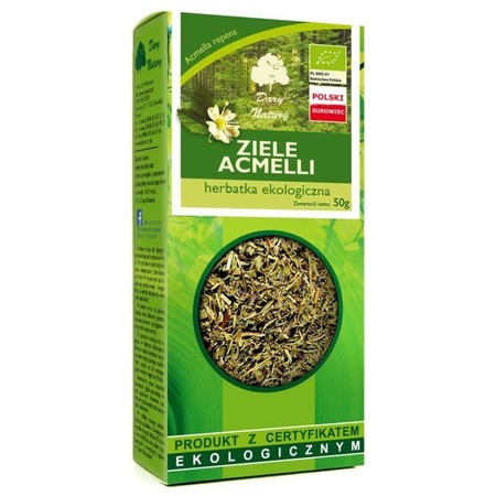 Dary Natury Acmella Ziele 50G Pomocna W Bólu Zębów