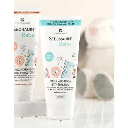 Seboradin Bebe emulsja do mycia intensywnie nawilżająca 200ml
