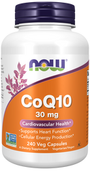 NOW FOODS CoQ10 30 mg (240 kaps.)