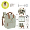 Lassig Plecak mini kwadratowy Little Gang Light khaki