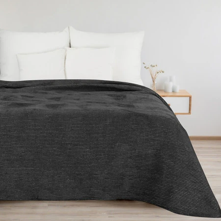 Koc D91 Amber 200 x 220 cm, Czarny