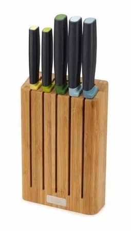 JJ - Zestaw blok Bamboo z 5 nożami Elevate™, multi