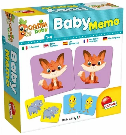 Memo zwierzęta Carotina baby 304-80052 -