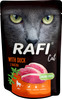 DOLINA NOTECI RAFI Cat Adult Kaczka bez zbóż 100g