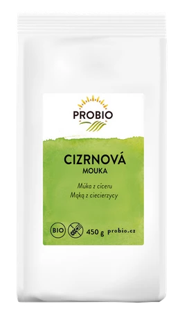 MĄKA Z CIECIERZYCY BEZGLUTENOWA BIO 450 g - PROBIO