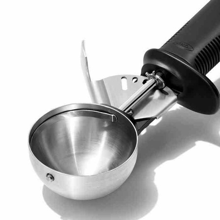 OXO-Łyżka/gałkownica do lodów czarna, Good Grips