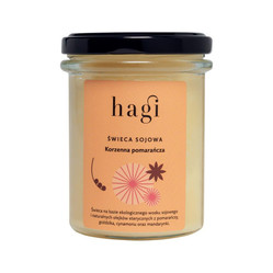 Hagi - Świeca sojowa Korzenna Pomarańcza 215ml