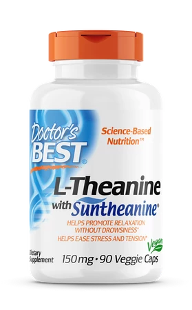 Doctor's Best L-Theanina z Suntheanine 90 kaps.