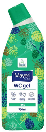 Mayeri ALL-CARE Ekologiczny żel do czyszczenia toalet sosna 750 ml