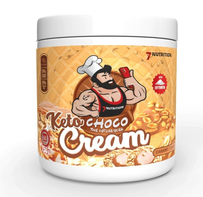 7NUTRITION CREAM KETO 750G CARMEL CRUNCH