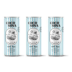 Zestaw: 3x Woda kokosowa 100% Pure 320 ML