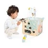 Janod Wielofunkcyjna kostka edukacyjna z pętlą duża Sweet Cocoon