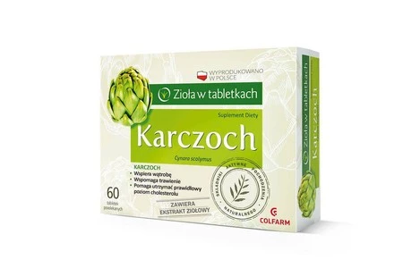 Colfarm Karczoch 60 t na Problemy Z Wątrobą