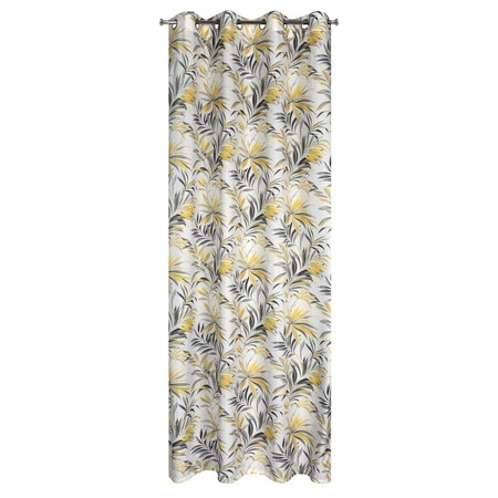 ZASŁONA GOTOWA ELIA 140 X 250 CM MUSZTARDOWY