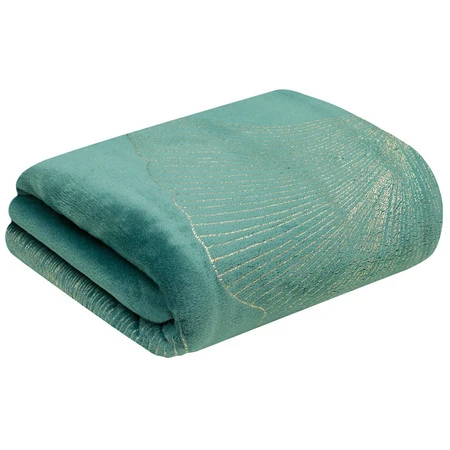 KOC GINKO1 150 X 200 CM TURKUSOWY