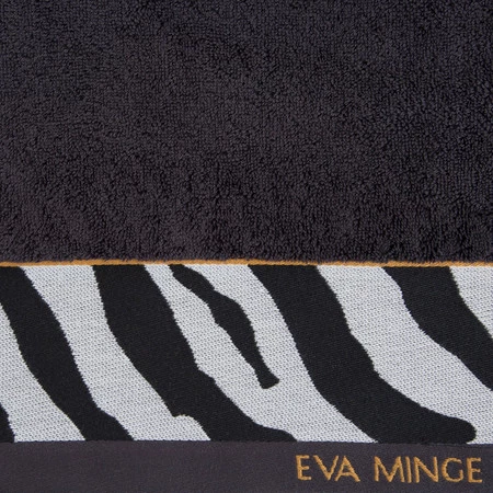 Ręcznik Eva 22 50 x 90 cm, Czarny