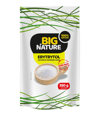 Zestaw 2x Big Nature Erytrytol zamiennik cukru 350g
