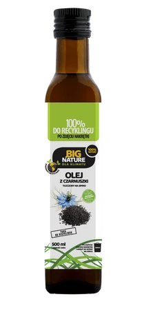 Big Nature Olej z czarnuszki 500 ml
