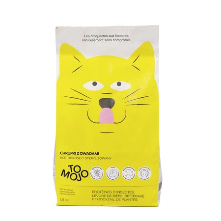 TOMOJO karma z insektów dla kotów (2,5kg)